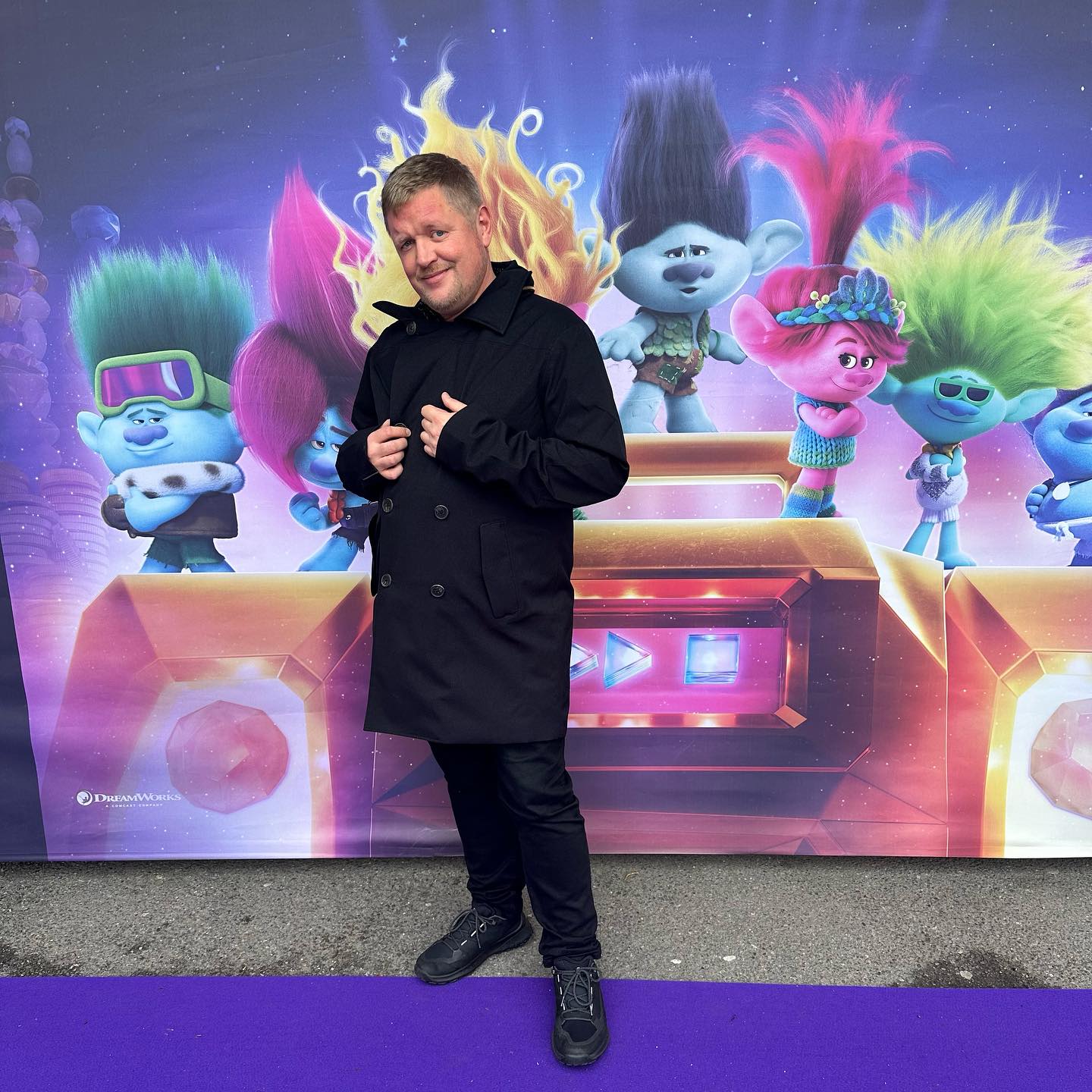 Hyggelig dubbing oppgave for Henning Stranden i Trolls 3.