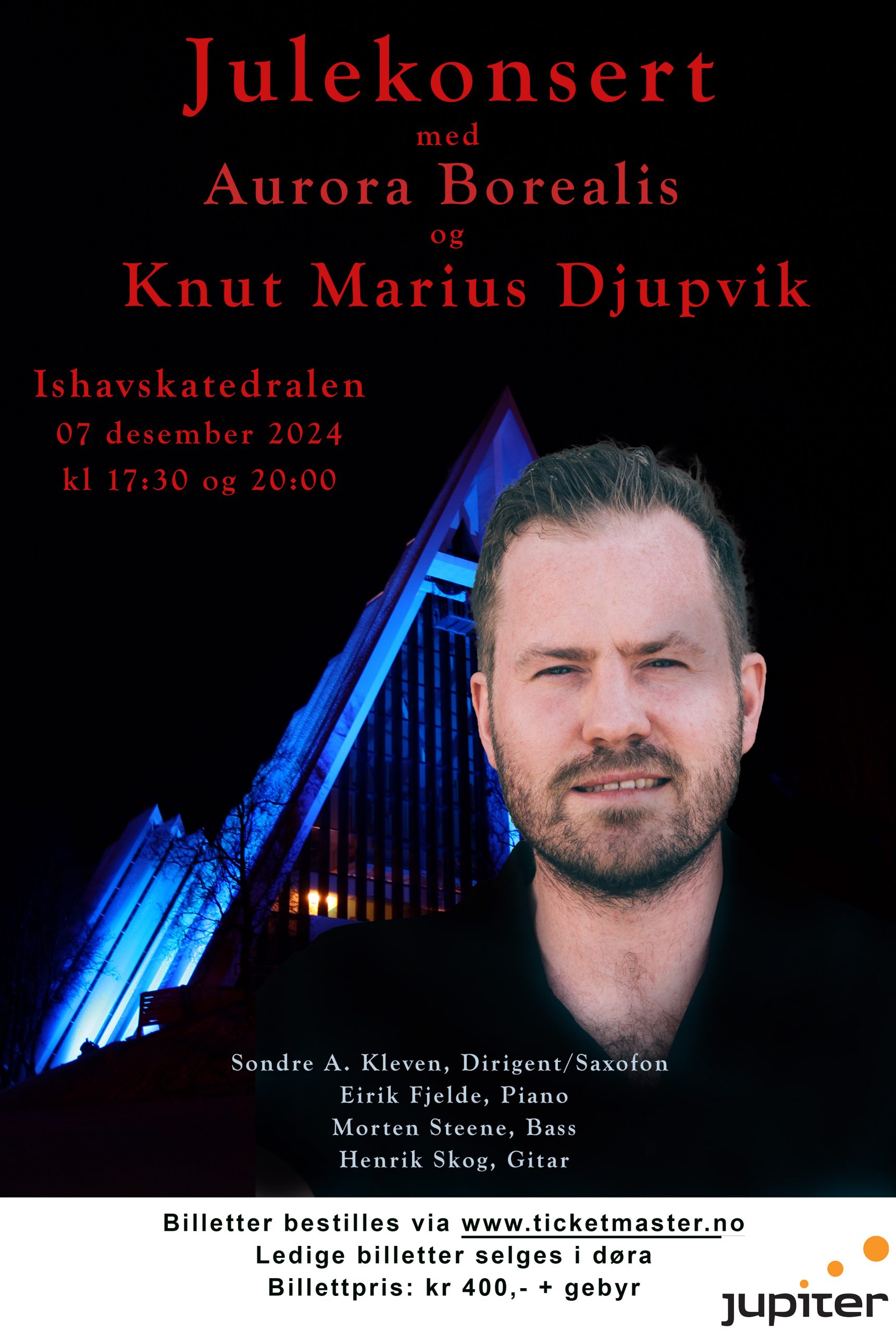 Knut Marius Djupvik solist med Aurora Borealis